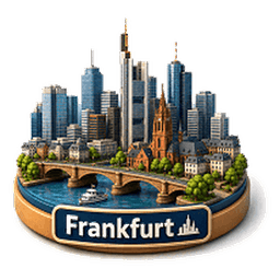 Frankfurt landmark icon
