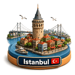 Istanbul landmark icon