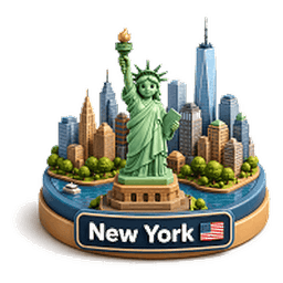 New York landmark icon