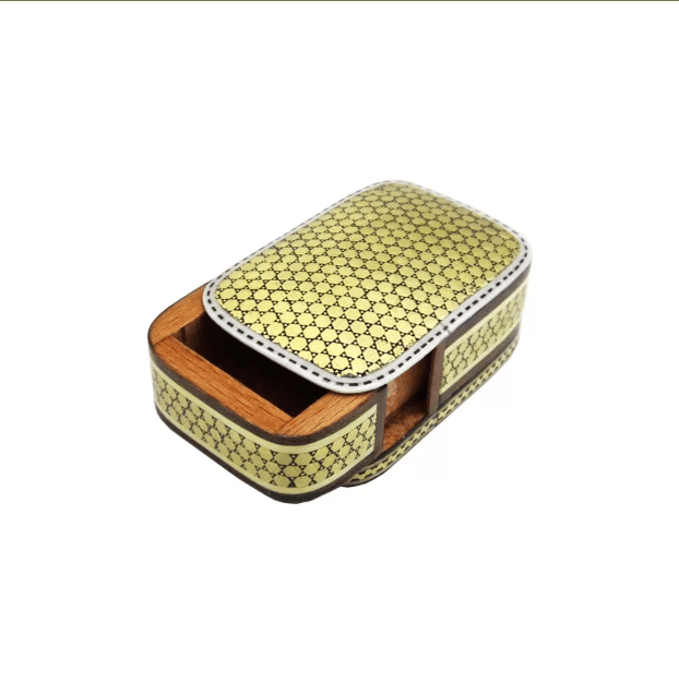 Small Khatam Sliding Box - Minimalist Beech Edition