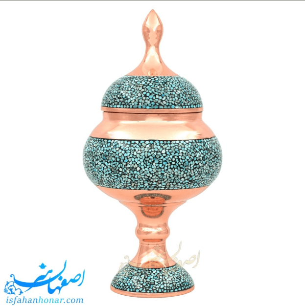 شکلات خوری فیروزه کوبی لوکس (ارتفاع ۲۳ سانتیمتر)