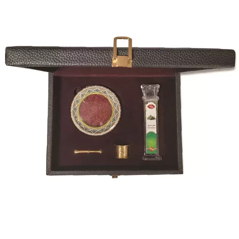 Premium Sargol Saffron Leather Gift Set (10g)