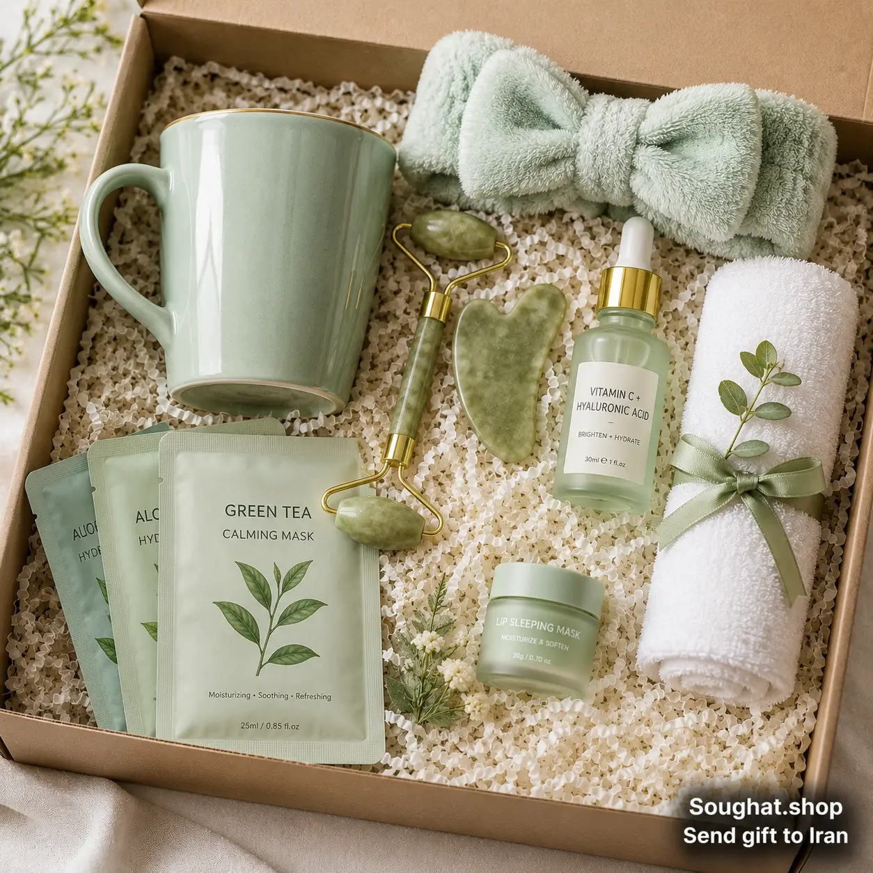 Mint Green Spa & Skincare Gift Pack