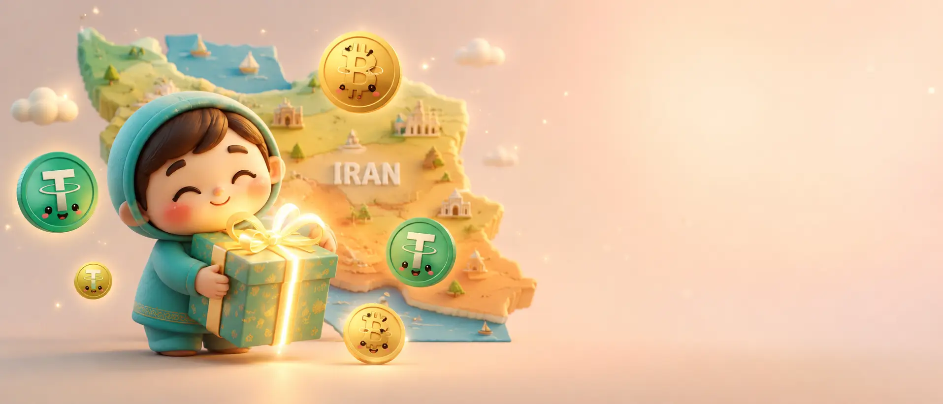 ارسال هدیه، سوغات و حواله ارزی به ایران با پرداخت رمزارز